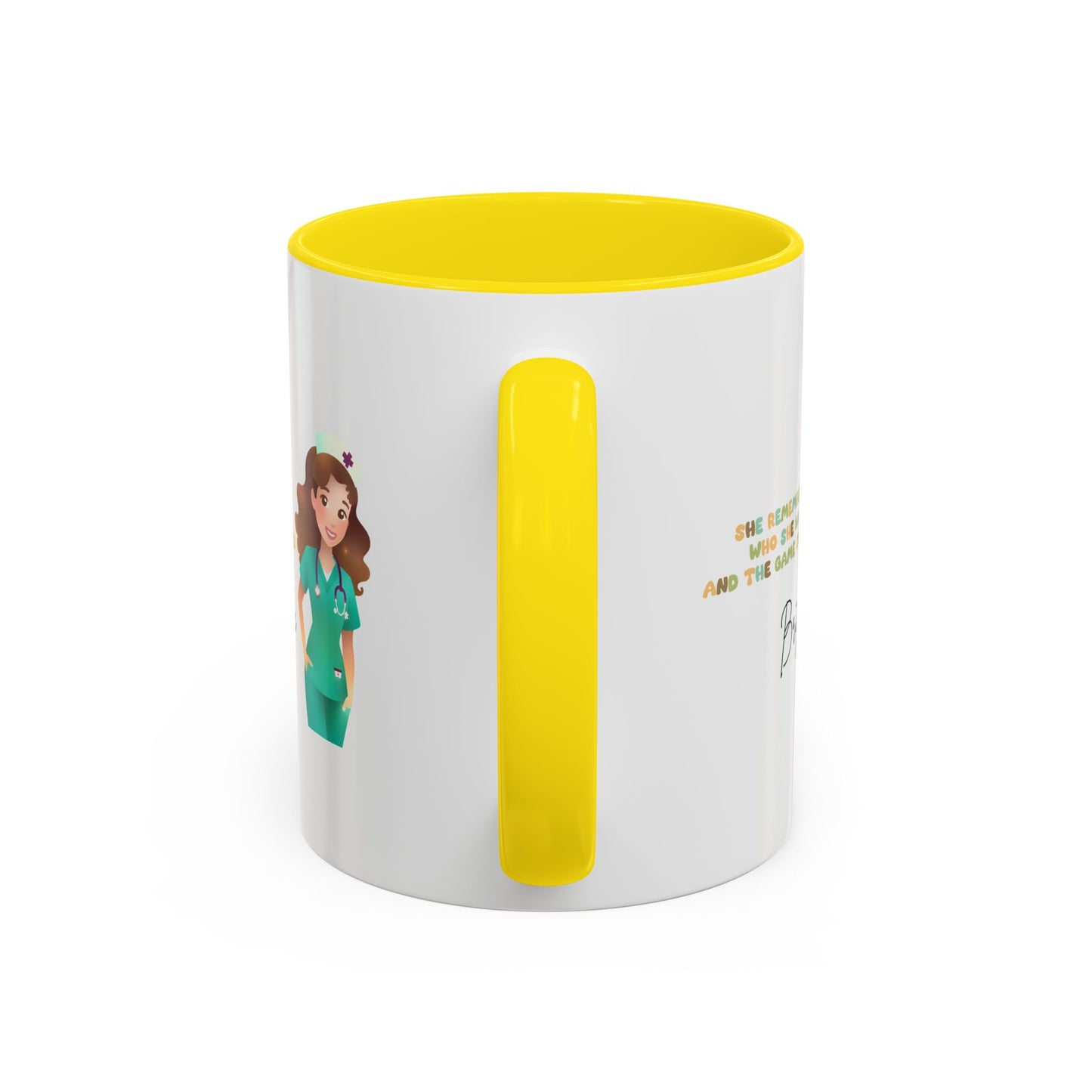 Customized "She Remembered Who She Was" Mug- Great Nurse Mug, Nurse Graduation, Nurse Appreciation