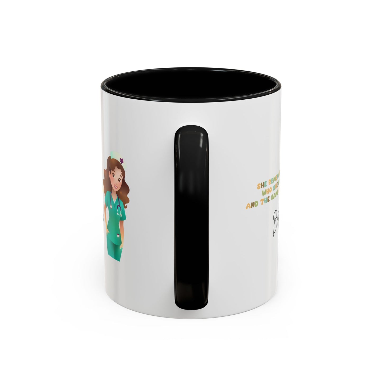 Customized "She Remembered Who She Was" Mug- Great Nurse Mug, Nurse Graduation, Nurse Appreciation