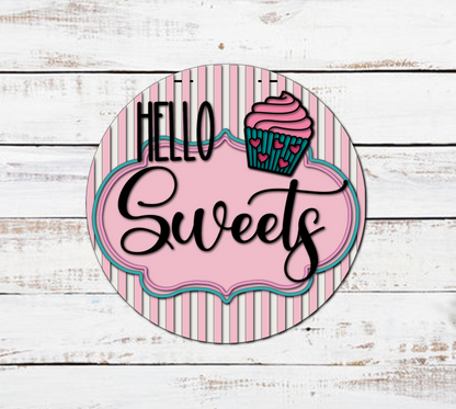 Custom Valentine's Day Wood Door Hangers: Unique Designs & Hand-Painted Elegance
