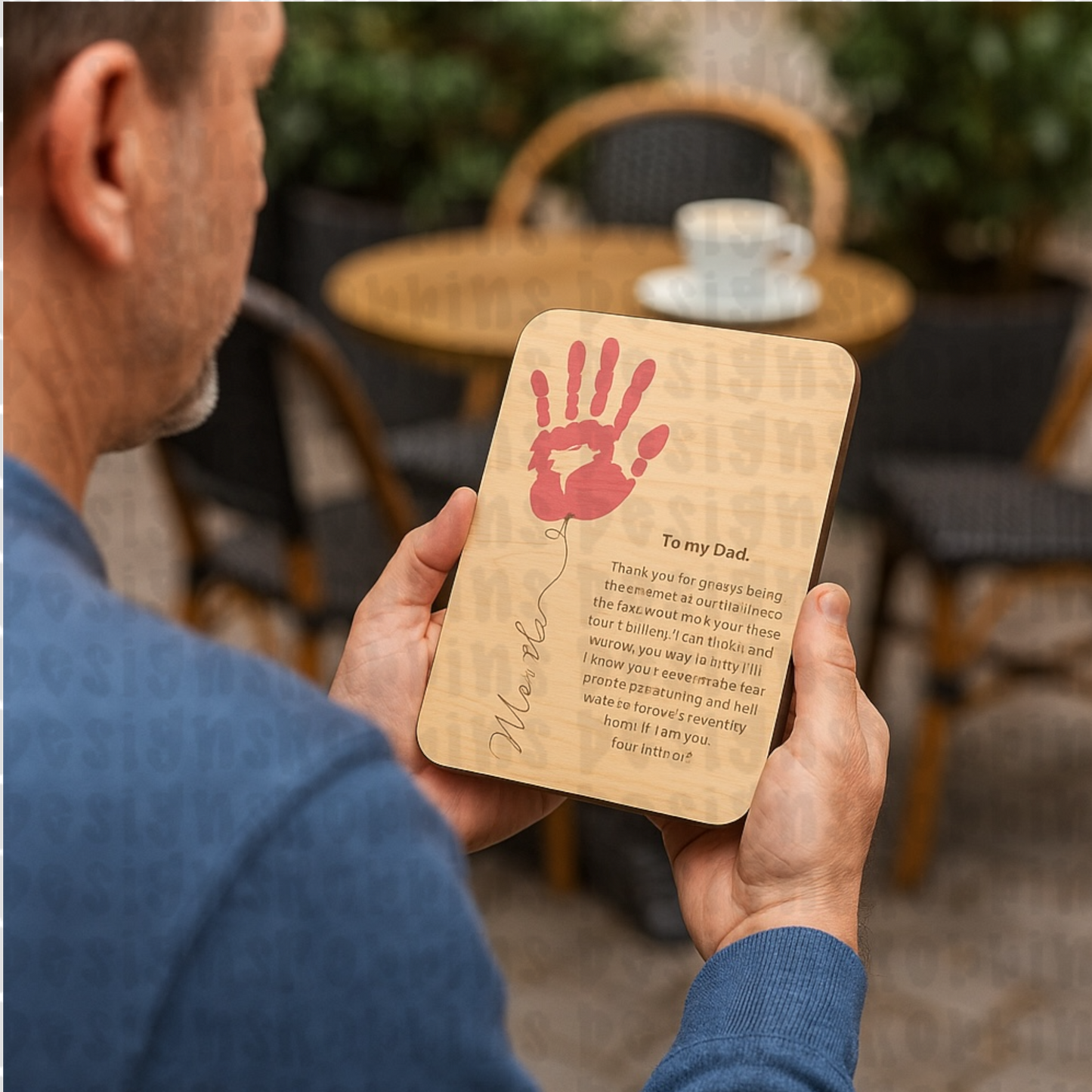 DIY Handprint Gift