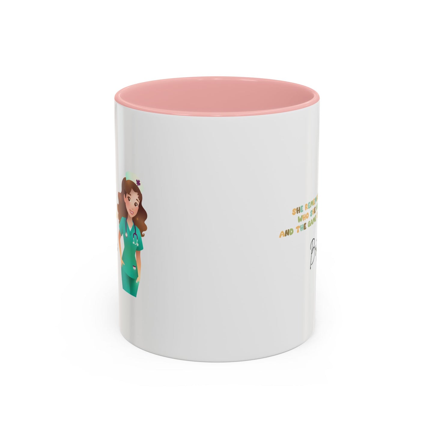 Customized "She Remembered Who She Was" Mug- Great Nurse Mug, Nurse Graduation, Nurse Appreciation