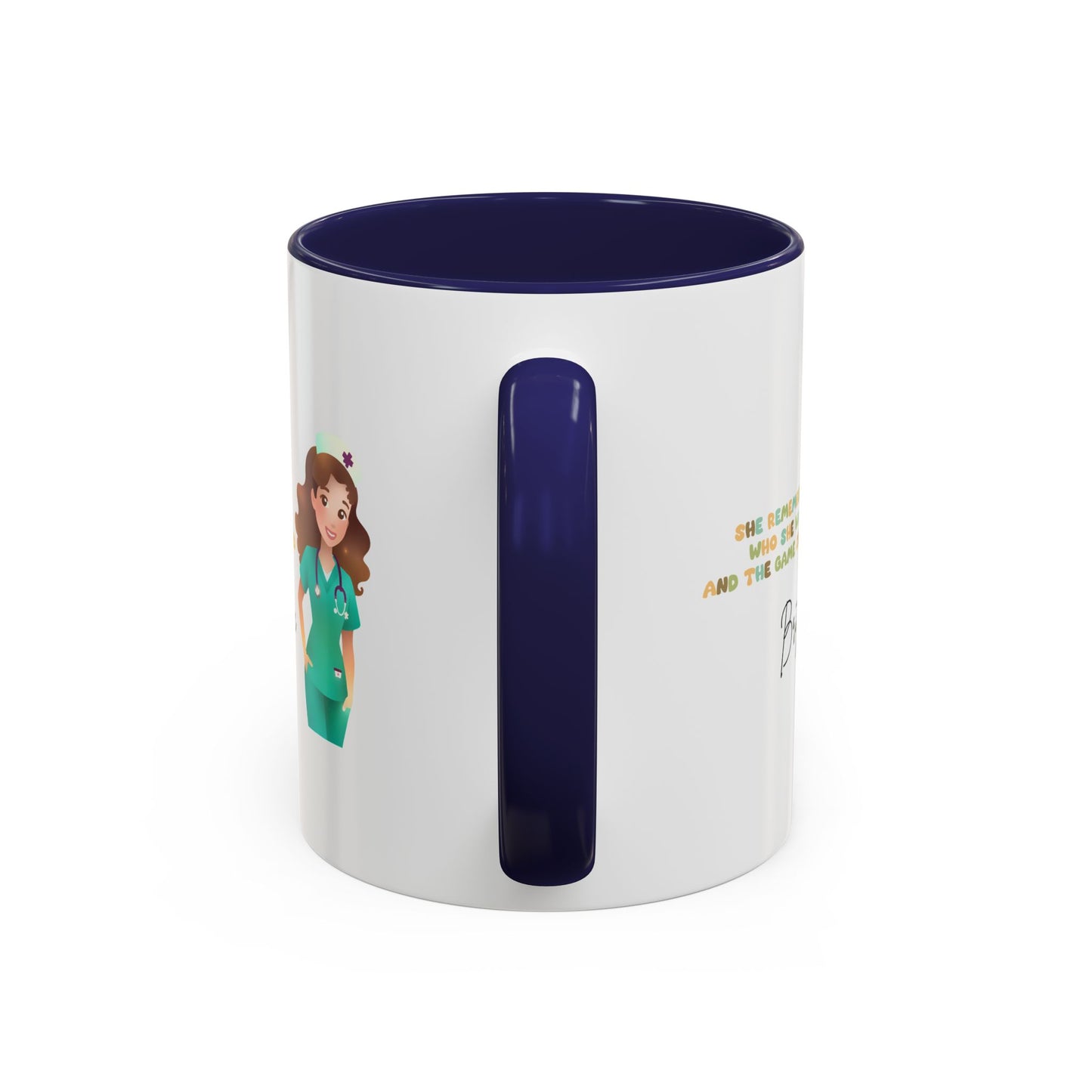 Customized "She Remembered Who She Was" Mug- Great Nurse Mug, Nurse Graduation, Nurse Appreciation