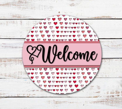 Custom Valentine's Day Wood Door Hangers: Unique Designs & Hand-Painted Elegance