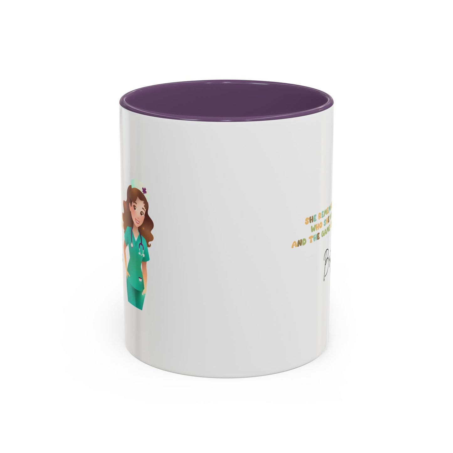 Customized "She Remembered Who She Was" Mug- Great Nurse Mug, Nurse Graduation, Nurse Appreciation