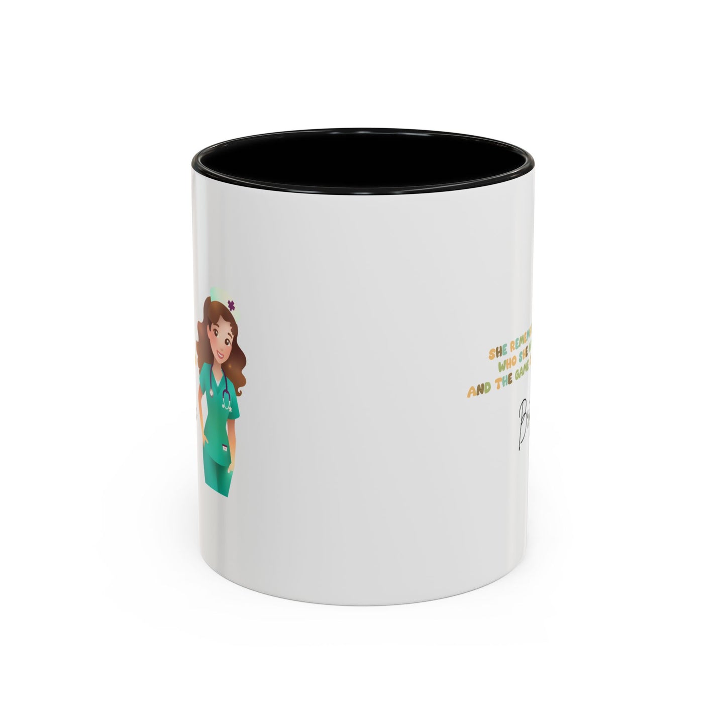 Customized "She Remembered Who She Was" Mug- Great Nurse Mug, Nurse Graduation, Nurse Appreciation