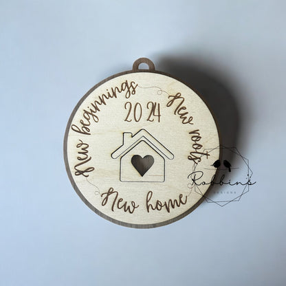 New Home Christmas Ornament 2024