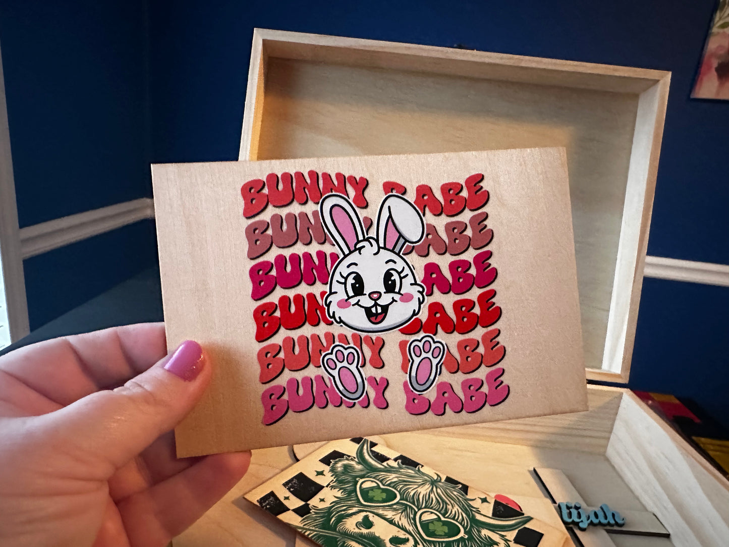 Custom Wooden Decor – 4” Wide