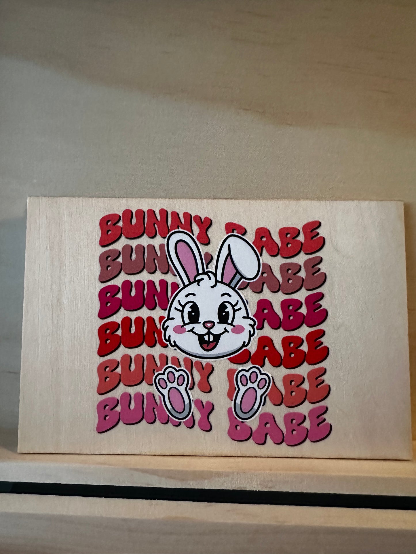 Custom Wooden Decor – 4” Wide