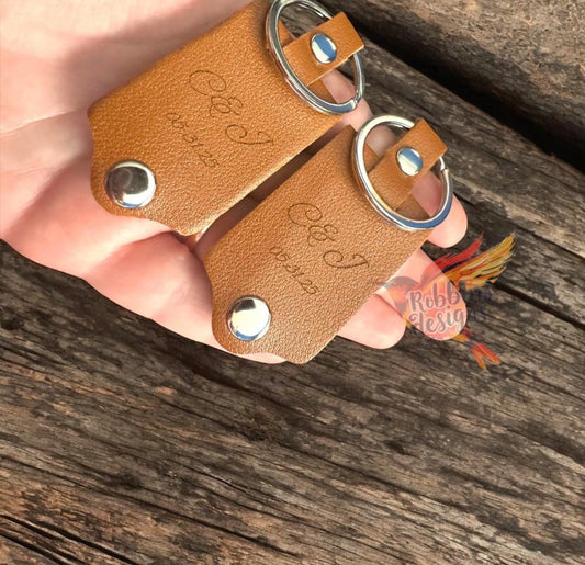 Personalized Engraved Photo Keychains