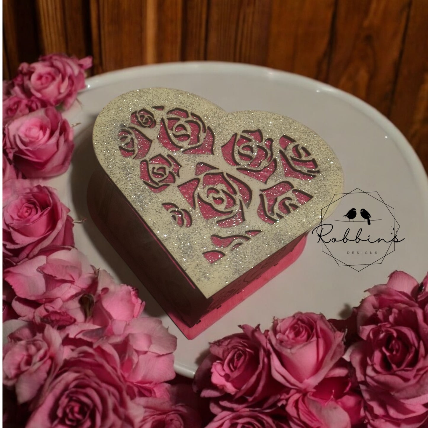 Customizable Wooden Keepsake Box – Unfinished or Painted with Free Engraving