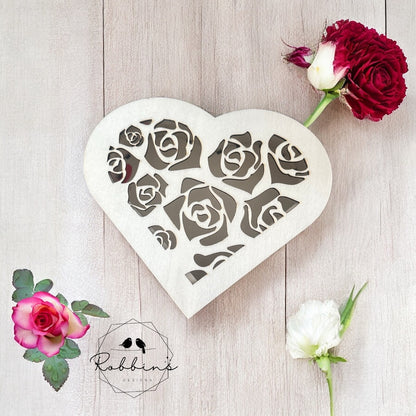 Customizable Wooden Keepsake Box – Unfinished or Painted with Free Engraving