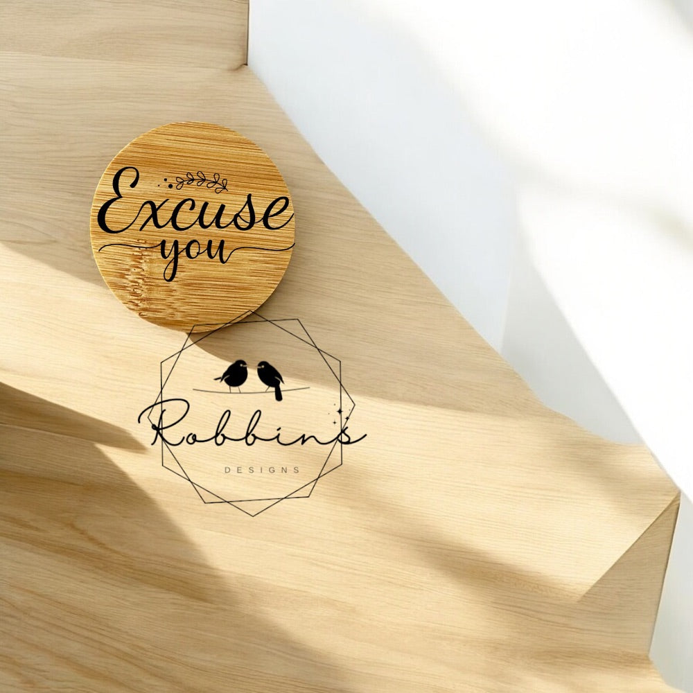 Holiday Magnetic Bamboo Bottle Opener Customizable