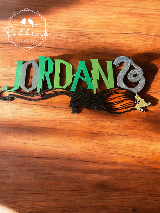 18" Wizard Theme Name Sign